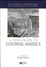 A Companion to Colonial America - ISBN 9780631210115