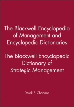 The Blackwell Encyclopedic Dictionary of Strategic Management - ISBN 9780631210788