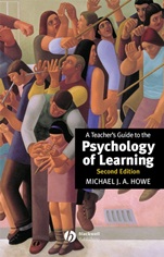 A Teachers Guide to the Psychology of Learning - ISBN 9780631212270