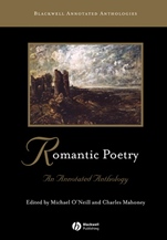 Romantic Poetry: An Annotated Anthology - ISBN 9780631213161