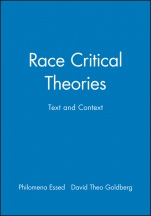 Race Critical Theories: Text and Context - ISBN 9780631214373