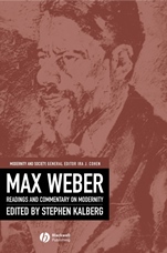 Max Weber: Readings And Commentary On Modernity - ISBN 9780631214908