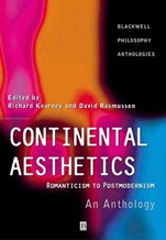 Continental Aesthetics: Romanticism to Postmodernism: An Anthology - ISBN 9780631216117