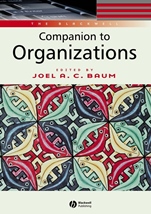 The Blackwell Companion to Organizations - ISBN 9780631216957