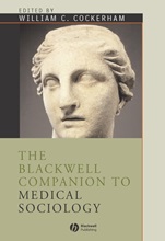 The Blackwell Companion To Medical Sociology - ISBN 9780631217039