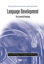 Language Development: The Essential Readings - ISBN 9780631217459