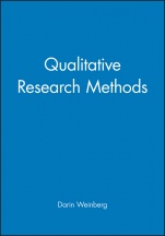 Qualitative Research Methods - ISBN 9780631217619