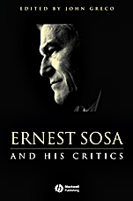 Ernest Sosa: And His Critics - ISBN 9780631217992