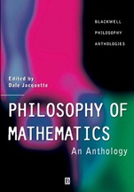 Philosophy of Mathematics: An Anthology - ISBN 9780631218708