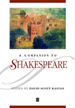 A Companion to Shakespeare - ISBN 9780631218784