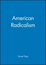 American Radicalism - ISBN 9780631218999
