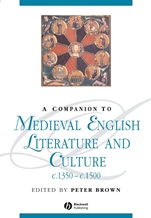 A Companion to Medieval English Literature and Culture, c.1350 – c.1500 - ISBN 9780631219736