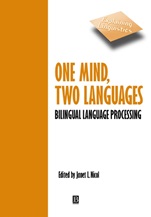 One Mind, Two Languages: Bilingual Language Processing - ISBN 9780631220978