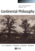The Blackwell Guide to Continental Philosophy - ISBN 9780631221241