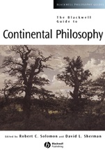 The Blackwell Guide to Continental Philosophy - ISBN 9780631221258
