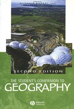 The Students Companion to Geography - ISBN 9780631221333