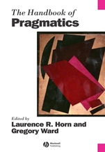 The Handbook of Pragmatics - ISBN 9780631225485