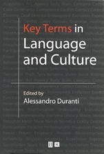 Key Terms in Language and Culture - ISBN 9780631226666