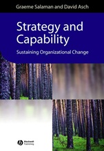Strategy and Capability: Sustaining Organizational Change - ISBN 9780631228462