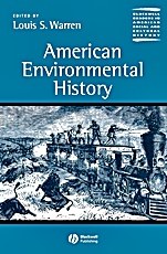 American Environmental History - ISBN 9780631228639