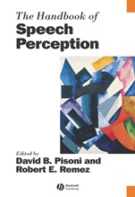 The Handbook of Speech Perception - ISBN 9780631229278