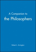 A Companion to the Philosophers - ISBN 9780631229674