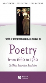 Poetry from 1660 to 1780: Civil War, Restoration, Revolution - ISBN 9780631229810