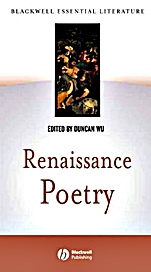 Renaissance Poetry - ISBN 9780631230106