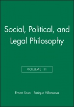 Social, Political, and Legal Philosophy - ISBN 9780631230267