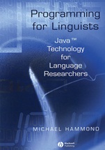 Programming for Linguists: Java Technology for Language Researchers - ISBN 9780631230427
