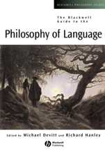 The Blackwell Guide to the Philosophy of Language - ISBN 9780631231424