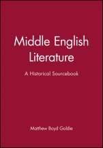Middle English Literature: A Historical Sourcebook - ISBN 9780631231479