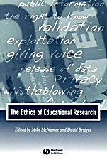 The Ethics of Educational Research - ISBN 9780631231677