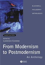 From Modernism to Postmodernism: An Anthology Expanded - ISBN 9780631232124