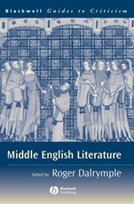 Middle English Literature - ISBN 9780631232902