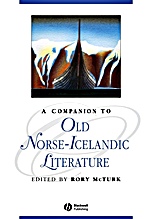 A Companion to Old Norse–Icelandic Literature and Culture - ISBN 9780631235026