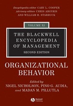 The Blackwell Encyclopedia of Management: Organizational Behavior - ISBN 9780631235361