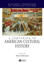 A Companion to American Cultural History - ISBN 9780631235668