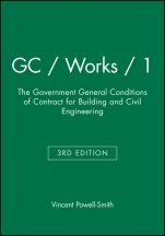 GC / Works / 1: The Government General Conditions of Contract for Building and Civil Engineering - ISBN 9780632026333