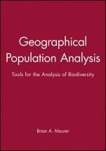 Geographical Population Analysis: Tools for the Analysis of Biodiversity - ISBN 9780632037414