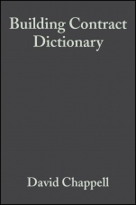 Building Contract Dictionary - ISBN 9780632039647