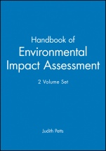 Handbook of Environmental Impact Assessment, 2 Volume Set - ISBN 9780632047734