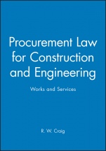 Procurement Law for Construction and Engineering: Works and Services - ISBN 9780632049271