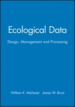 Ecological Data: Design, Management and Processing - ISBN 9780632052318