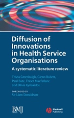Diffusion of Innovations in Health Service Organisations: A Systematic Literature Review - ISBN 9780727918697