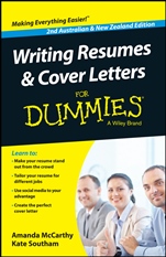 Writing Resumes and Cover Letters For Dummies – Australia / NZ - ISBN 9780730307808