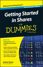 Getting Started in Shares For Dummies Australia - ISBN 9780730320623