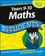 Years 9 – 10 Maths For Students - ISBN 9780730326779