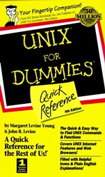 UNIX For Dummies Quick Reference - ISBN 9780764504204