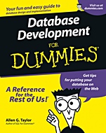 Database Development For Dummies - ISBN 9780764507526